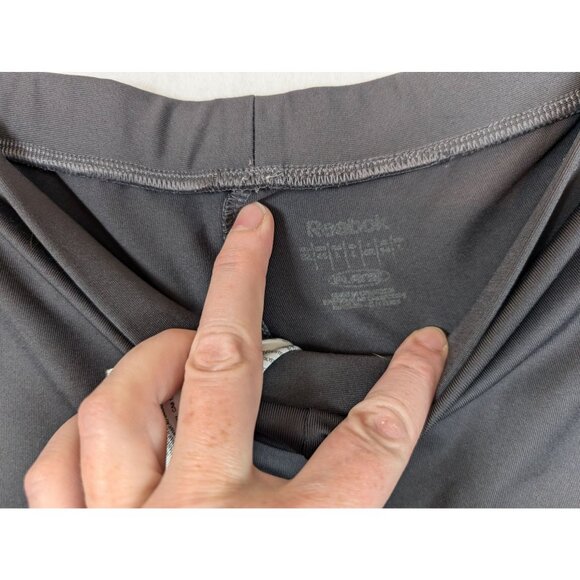 Reebok Men's Flex Black Athletic Track Jogging Gym Pants Small Stretch - Picture 4 of 12